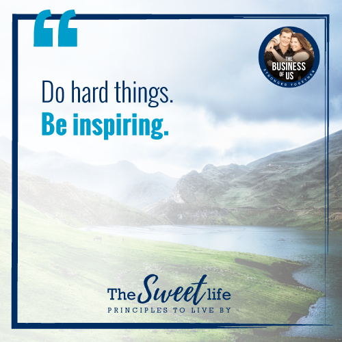 Quote Image for 'Inspiring Characters' a The Sweet Life article by Mike Turner